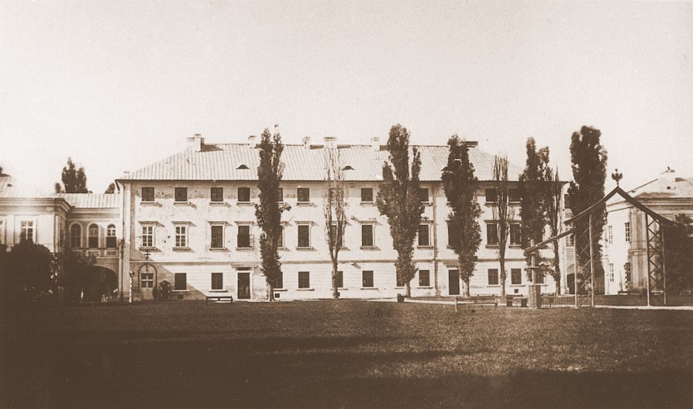 Pałac Zamoyskich ok. 1875r.