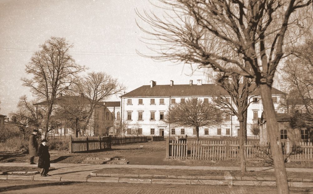 Pałac Zamoyskich w 1950r.